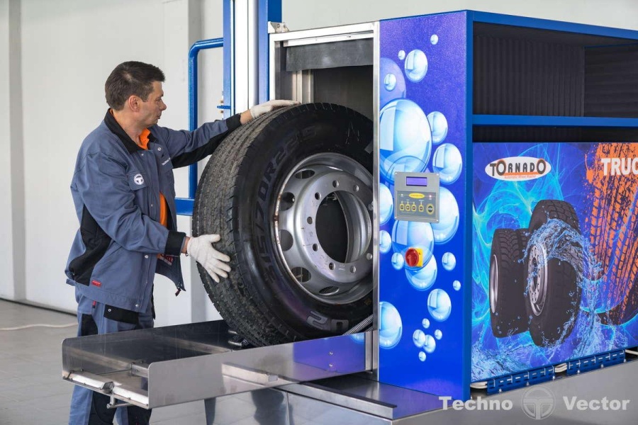 Автоматическая мойка колес ТОРНАДО Truck